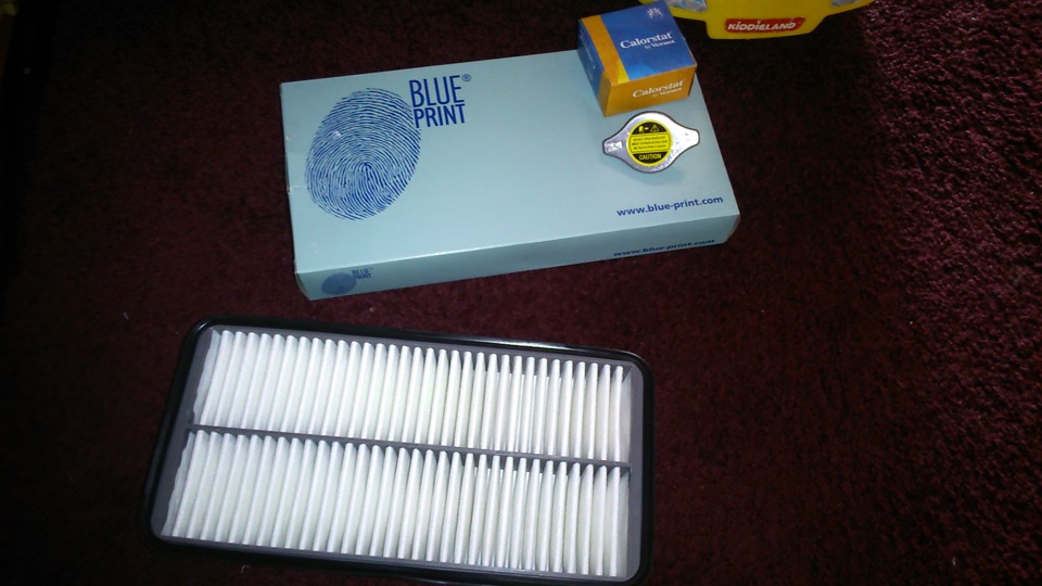 Меняем воздушный фильтр и крышку радиатора — Toyota Camry (V40), 2 л ...