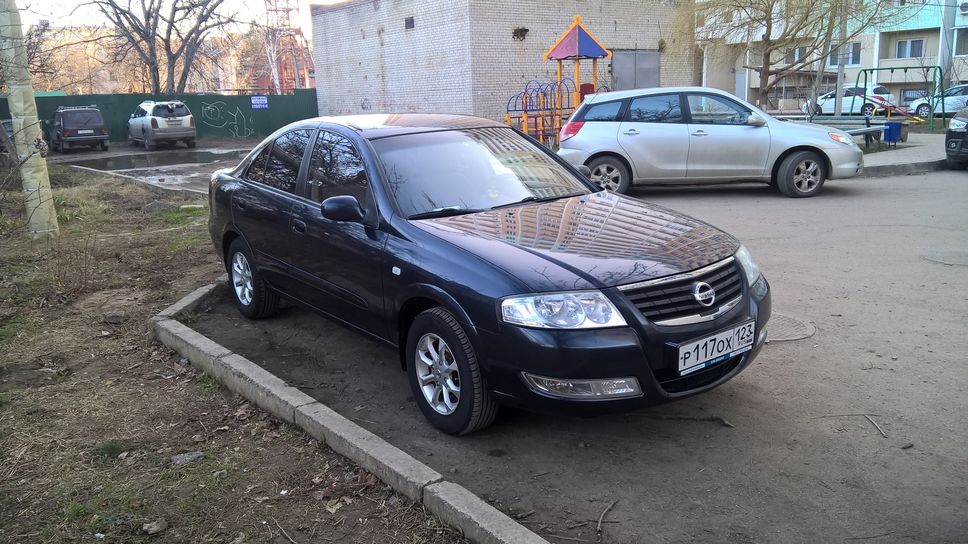 Nissan Almera Classic (B10) 1.6 бензиновый 2007 | Синий цвет. на DRIVE2