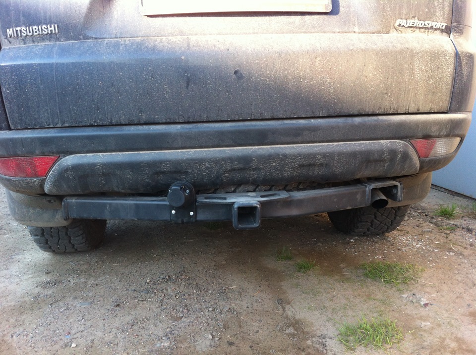 Расположение розетки — Mitsubishi Pajero Sport (2G)