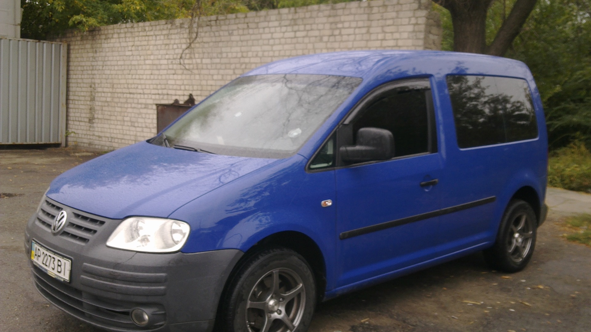 Volkswagen Caddy (3G) 1.6 бензиновый 2008 | СaddyLuck Синий каблучок на  DRIVE2