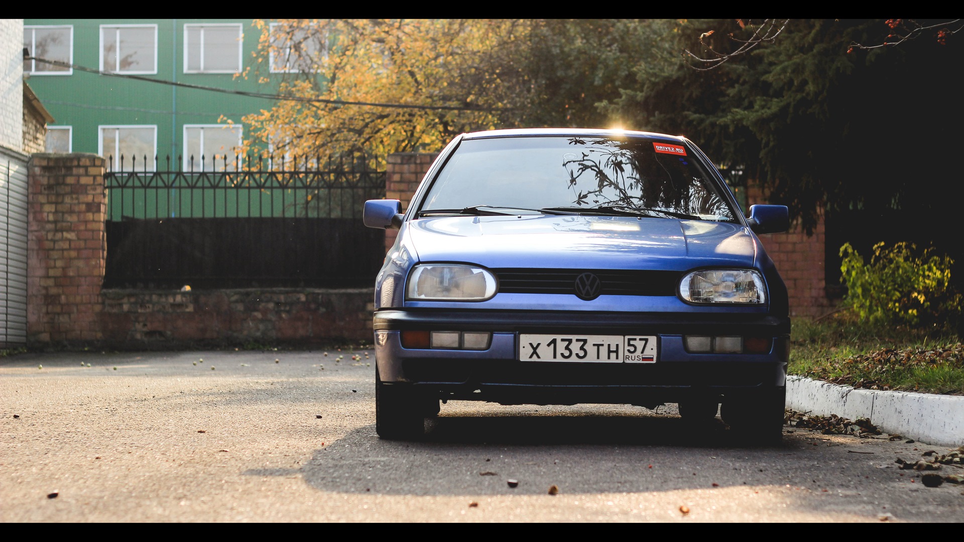 Volkswagen Golf Mk3 1.8 бензиновый 1991 | #Blue-Line ツ на DRIVE2