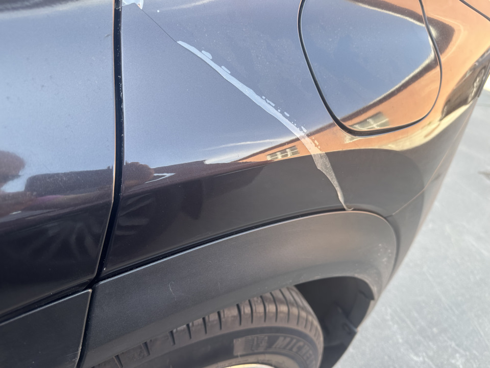 Устранение мелких вмятин перед заменой пленки — Lexus NX (1G), 2 л ...