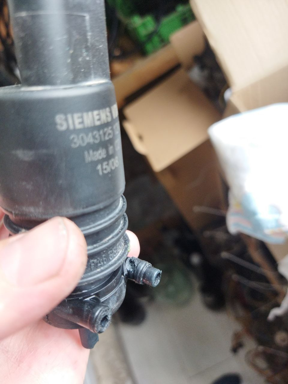 3043125 Насос бачка стеклоомывателя Peugeot Citroen | Запчасти на