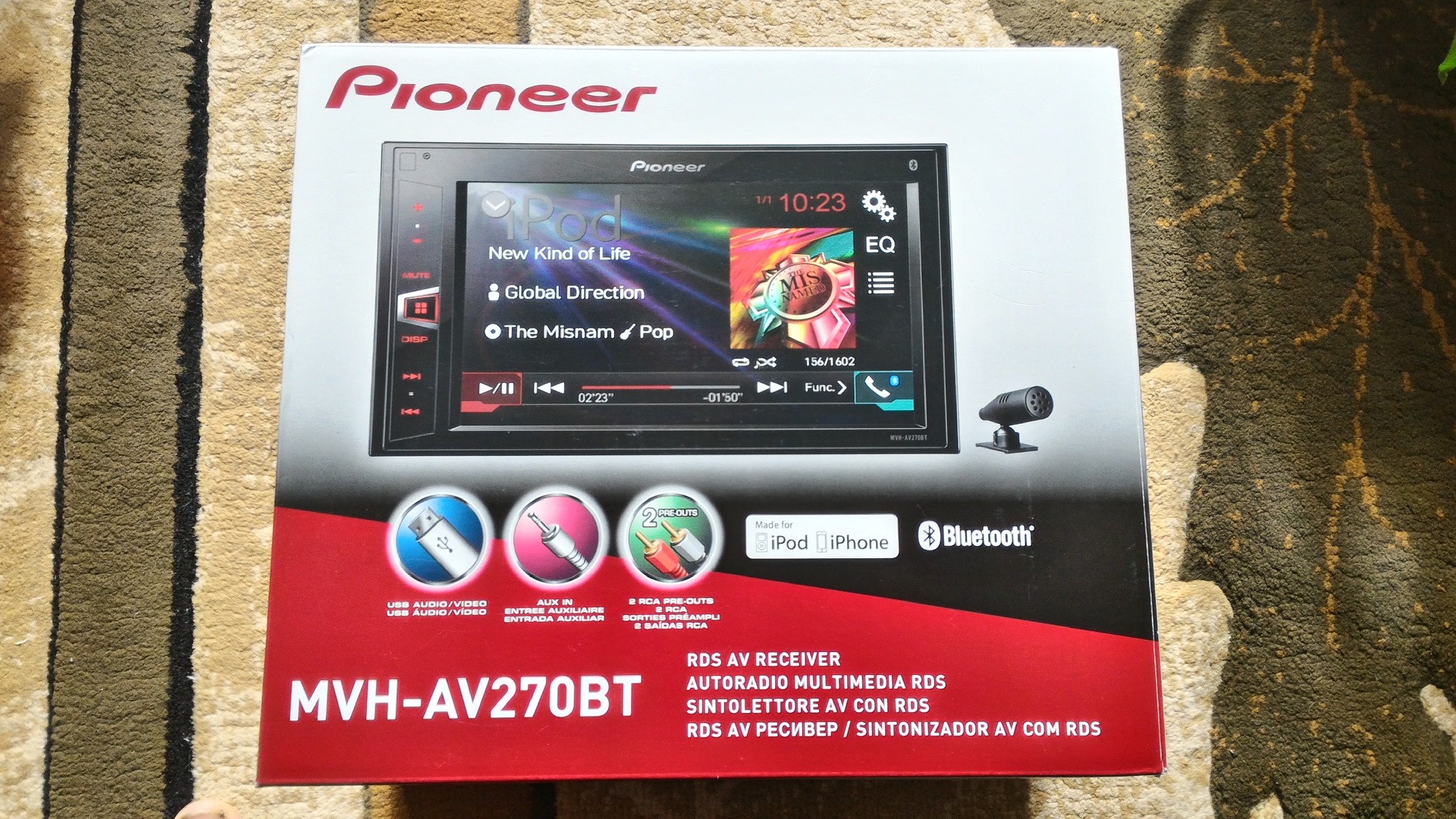 Отзывы о Автопроигрыватель Pioneer MVH-AV270BT Foto 16