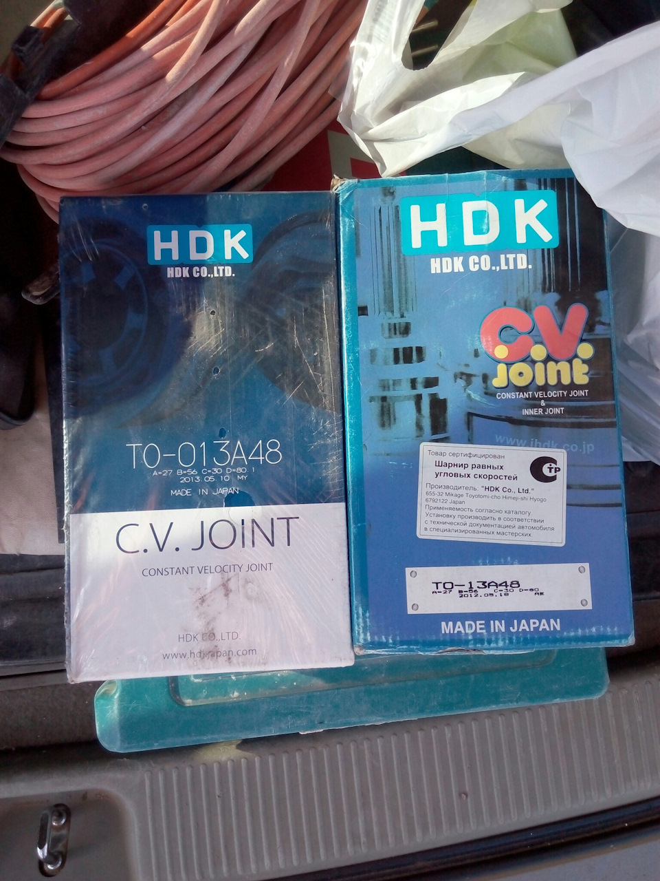 TO013A48 ШРУС внешний HDK | Запчасти на DRIVE2
