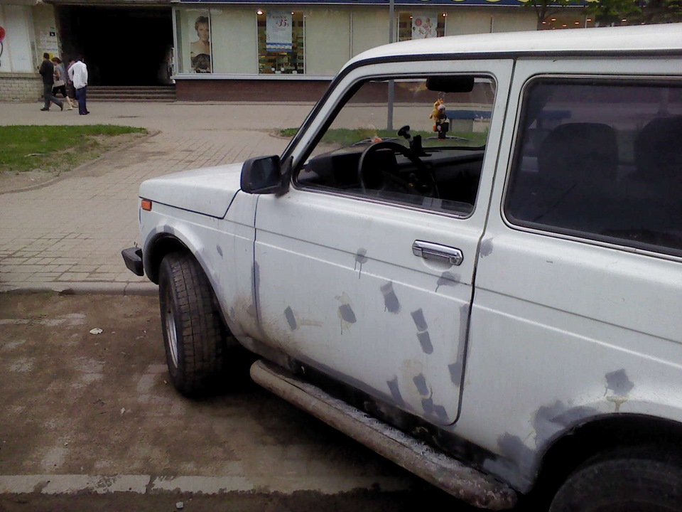 новые колеса и кузовняк — Lada 4x4 3D, 1,7 л, 2001 года | своими руками ...