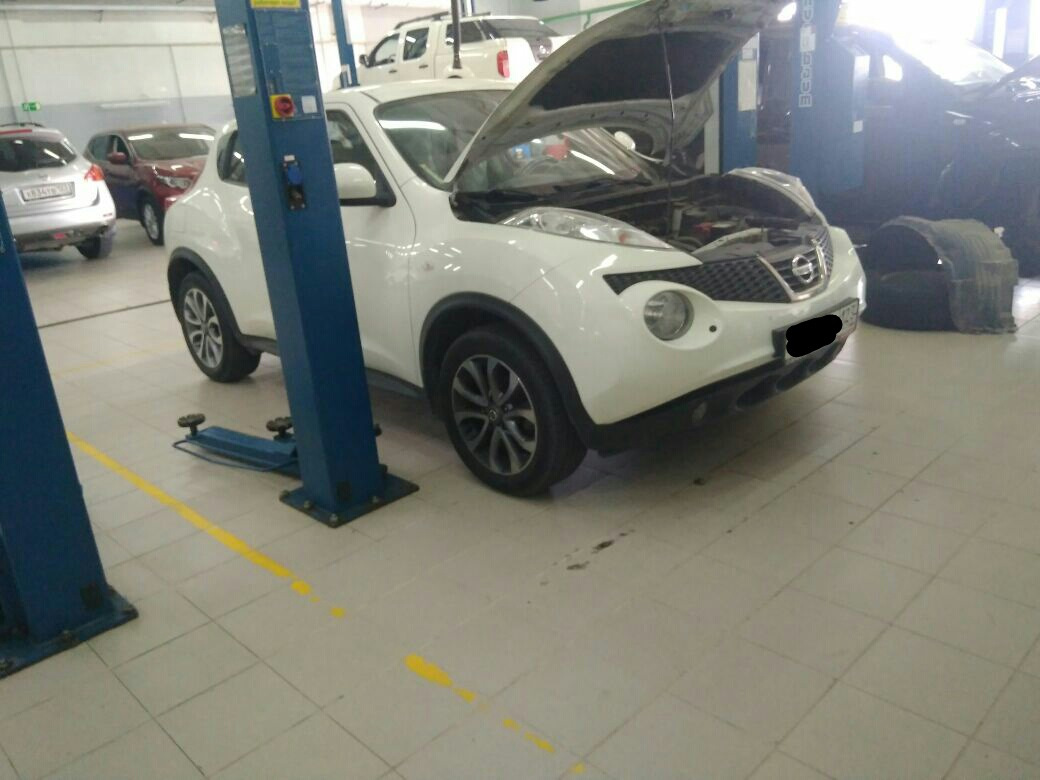 Замена масла в вариаторе — Nissan Juke (1G), 1,6 л, 2013 года | визит на  сервис | DRIVE2