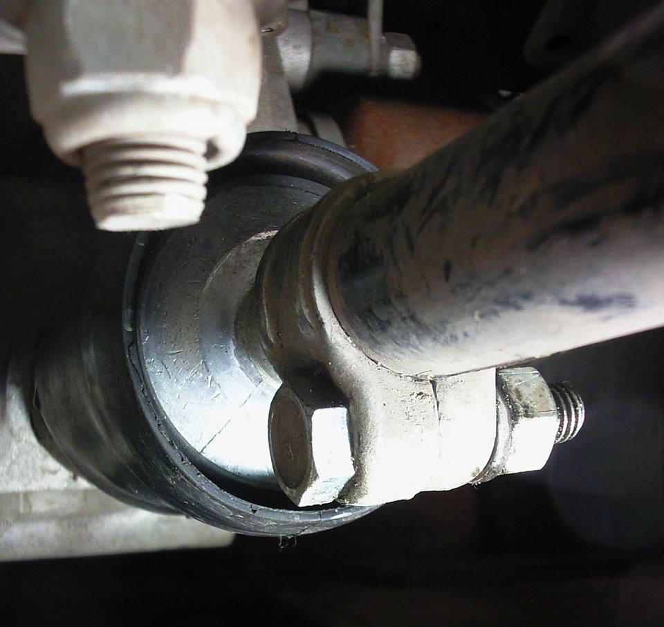 Замена карданчика кулисы. — Lada 2115, 1,6 л, 2012 года | своими руками ...