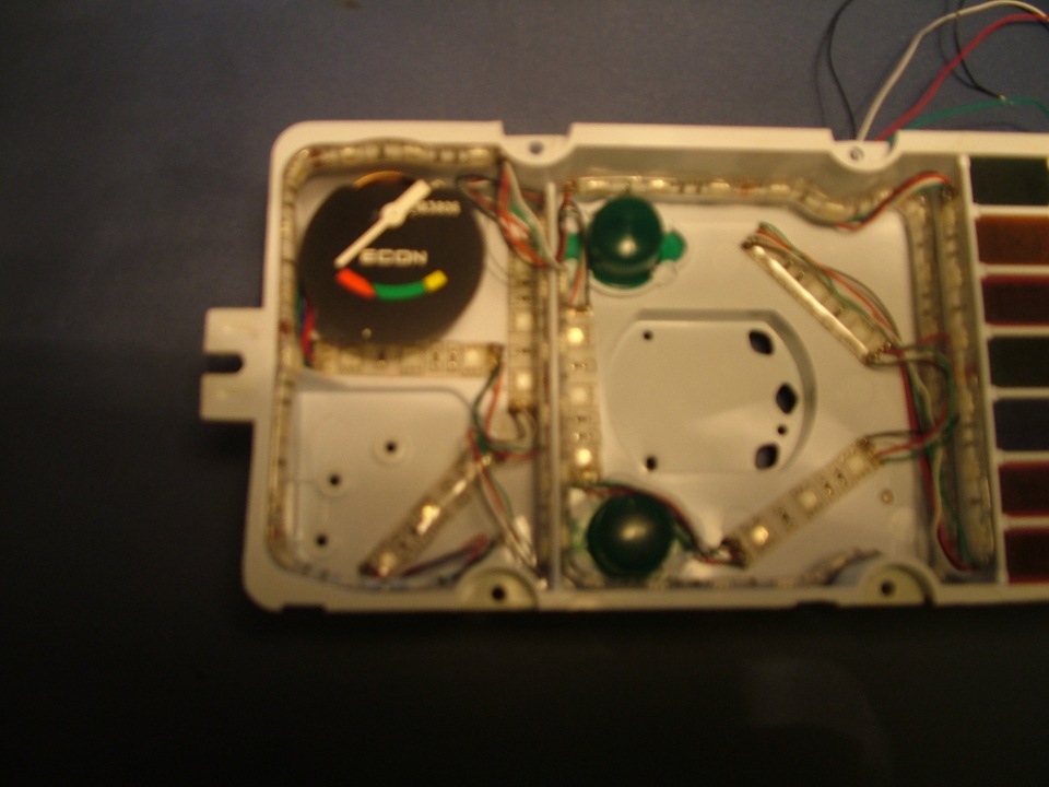 RGB подсветка приборки на ваз 2107 — Lada 21073, 1,5 л, 1998 года ...