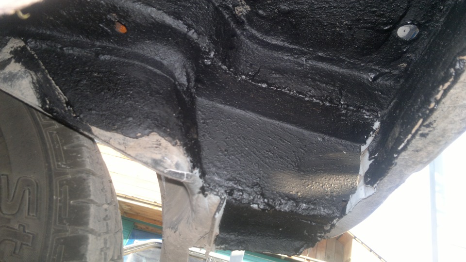 Усиление задка. Серия третья. Заключительная. — Lada 4x4 3D, 1,6 л ...