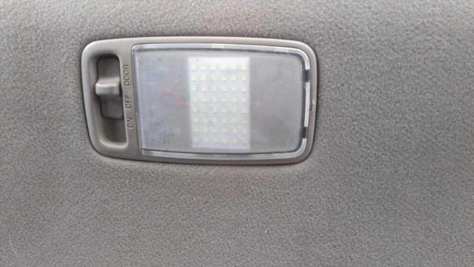 Замена лампы в люстре на LED — Toyota Vista (40), 1,8 л, 1997 года ...