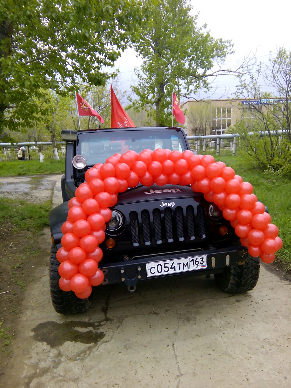 С Днем Великой Победы Друзья! — Jeep Wrangler (JK), 3,8 л, 2008 года |  наблюдение | DRIVE2