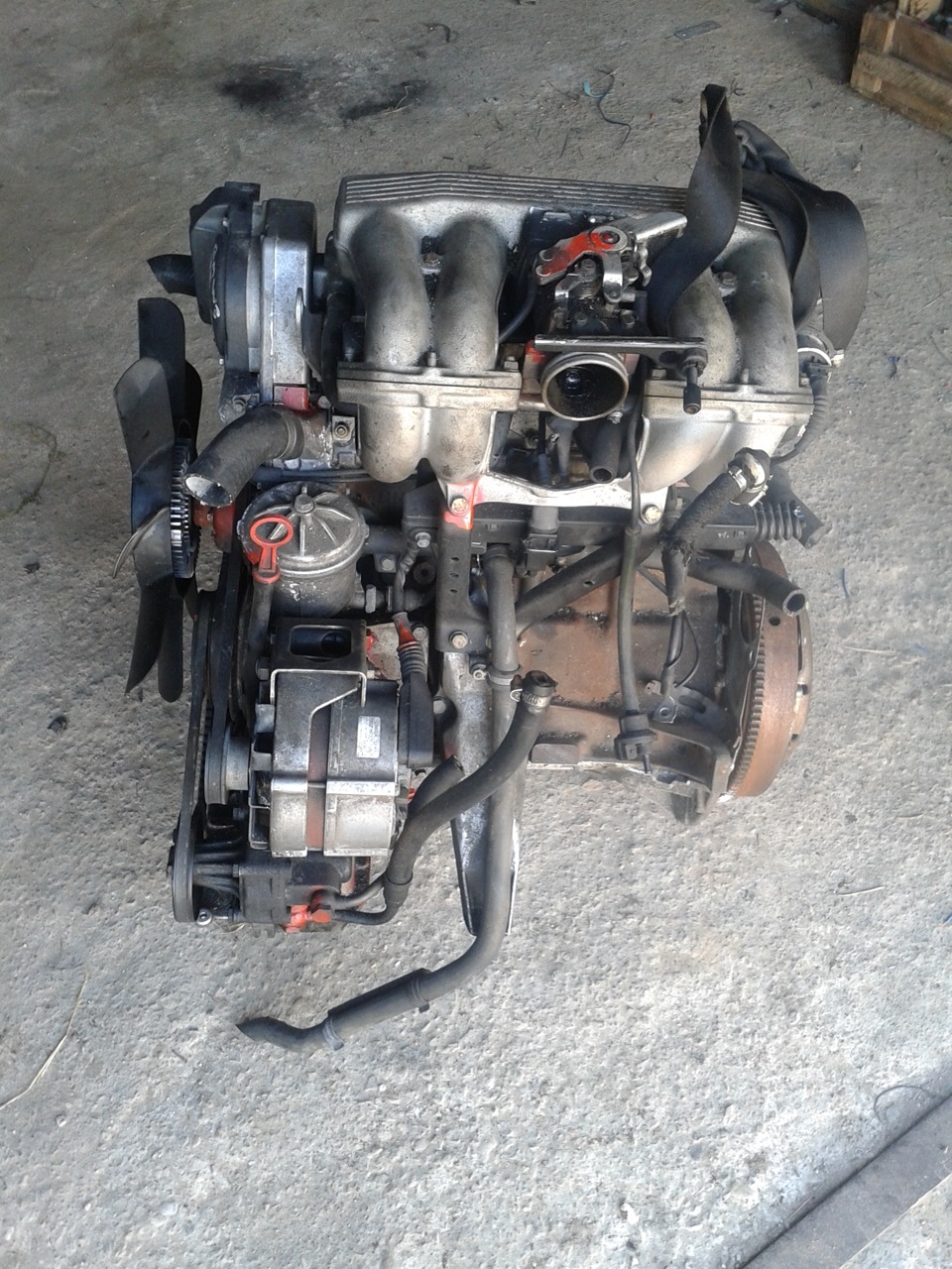 новый двигатель! — BMW 3 series (E36), 1,8 л, 1991 года | своими руками ...