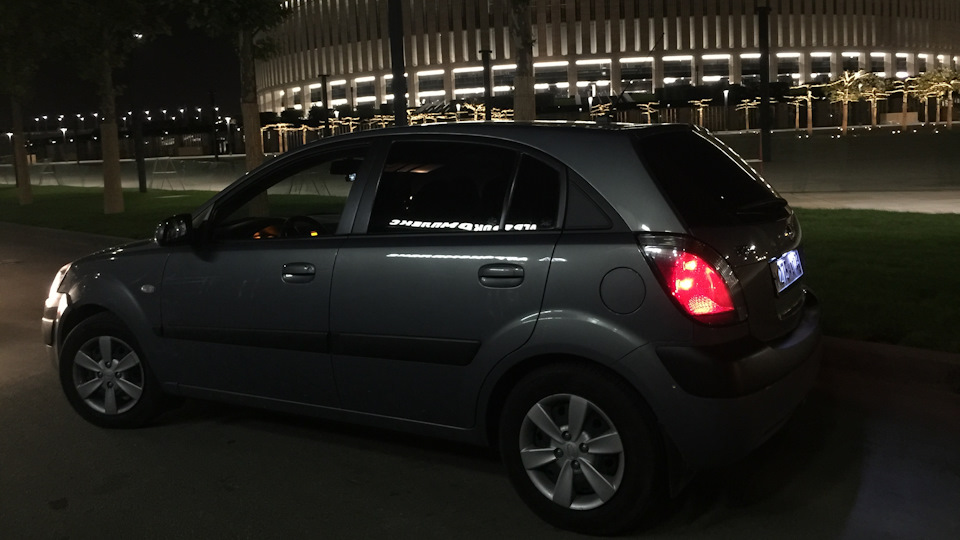 KIA Rio 5-door Типичный сток