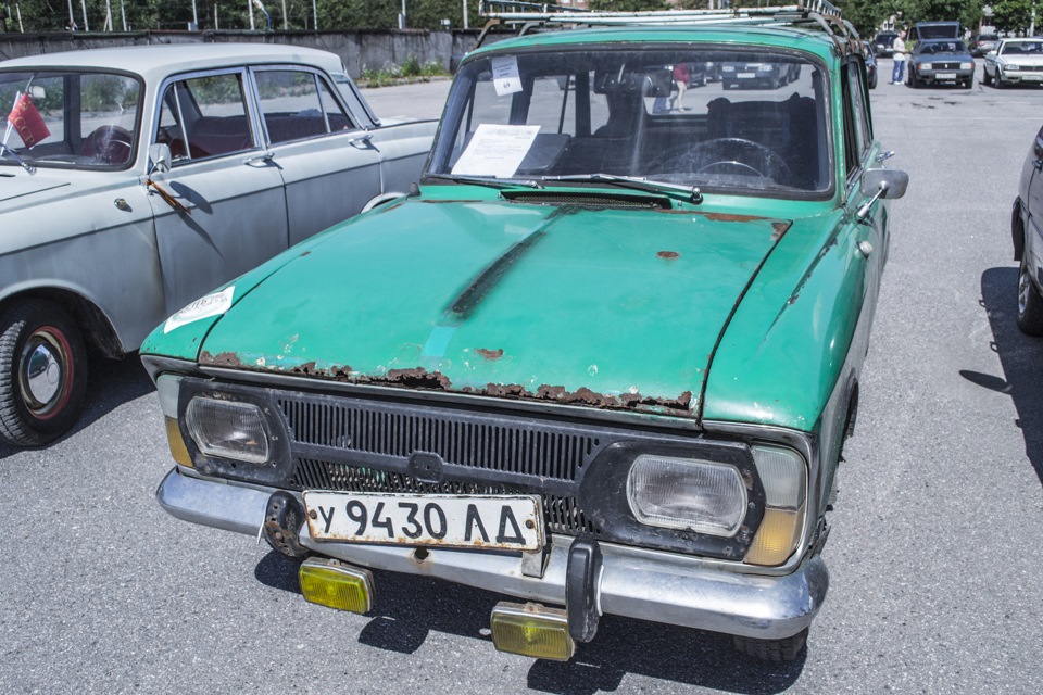 День Москвича в Санкт-Петербурге 2014 часть вторая Moskvich day in St ...