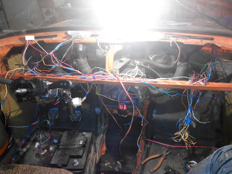 Проводка от Ваз 2110 — ИЖ Москвич 412, 1,5 л, 1976 года | электроника ...