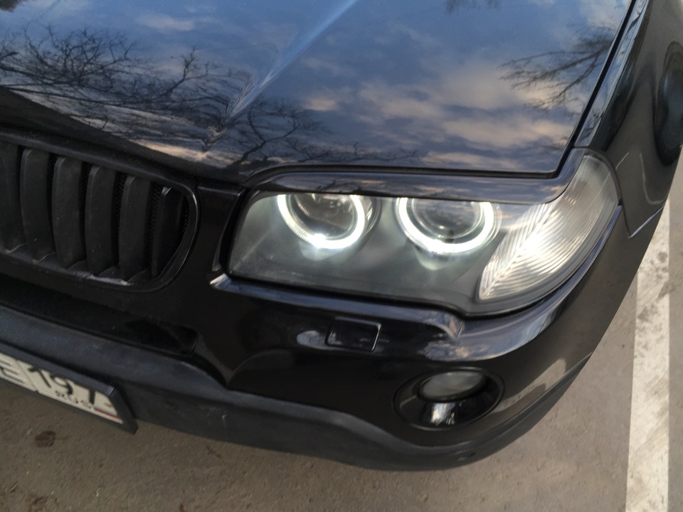 Запотевают фары bmw x3 f25