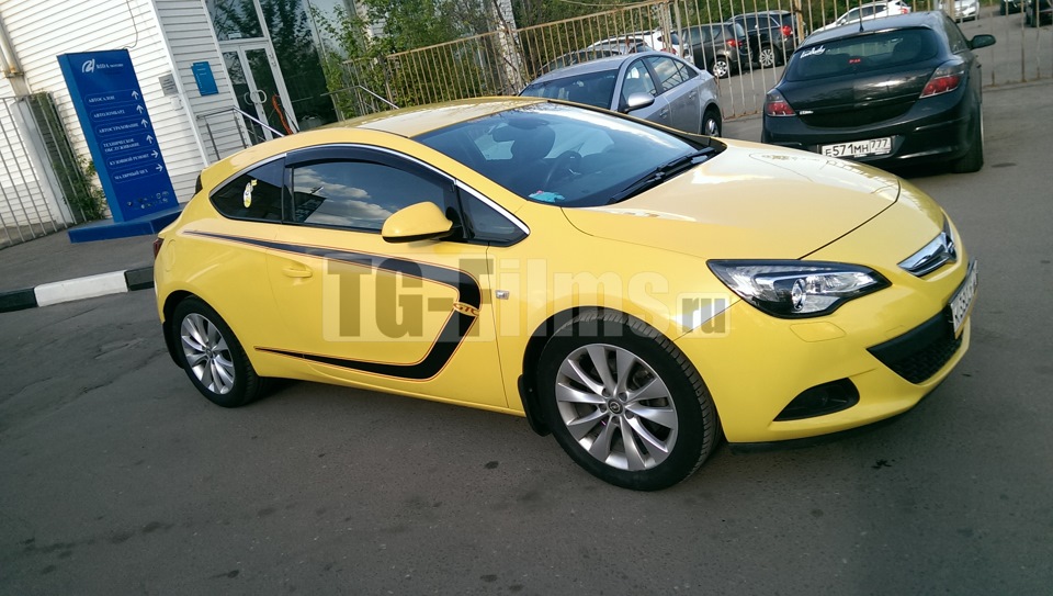 Винилография Opel Astra GTC