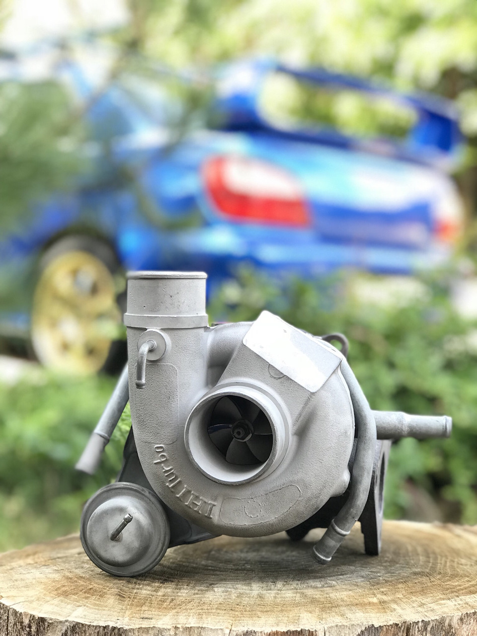 Ребилд турбины — Subaru Impreza WRX STI (GD), 2 л, 2002 года | обкатка ...