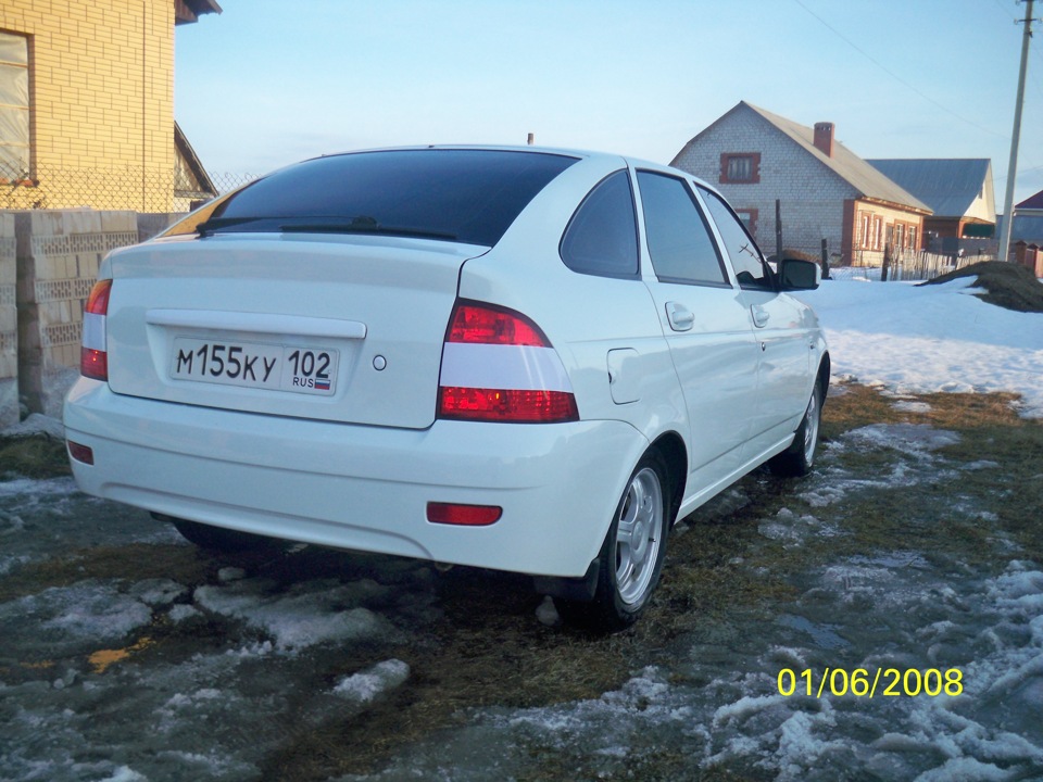 Задние фары — Lada Приора хэтчбек, 1,6 л, 2009 года | тюнинг | DRIVE2