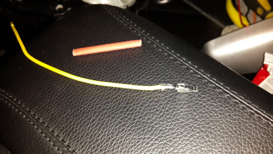 Окончание установки сабвуфера и подключение его к штатной магнитолы ...