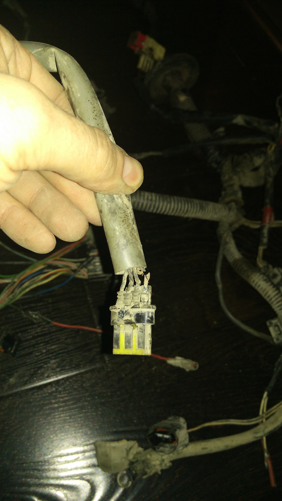 Проводка в хлам — LADA 11113 Ока, 1,1 л., 2007 года | электроника | DRIVE2