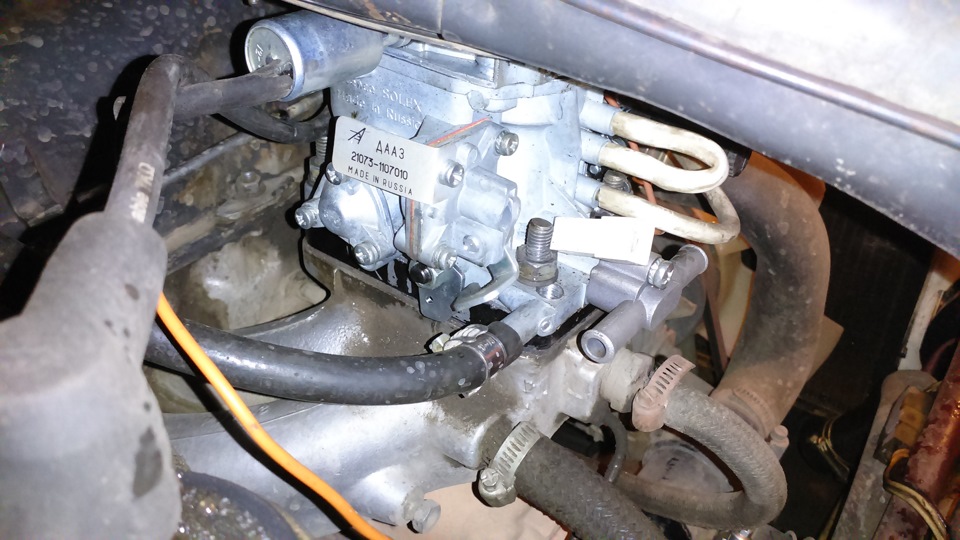 Карб солекс — LADA 4x4 3D, 1,6 л., 1990 года | тюнинг | DRIVE2