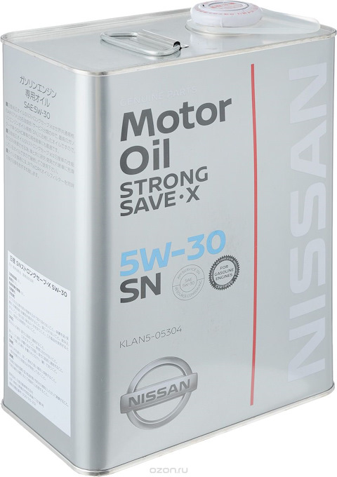 KLAN505304 Масло моторное Strong Save X SN 5W-30, 4L NISSAN INFINITI ...