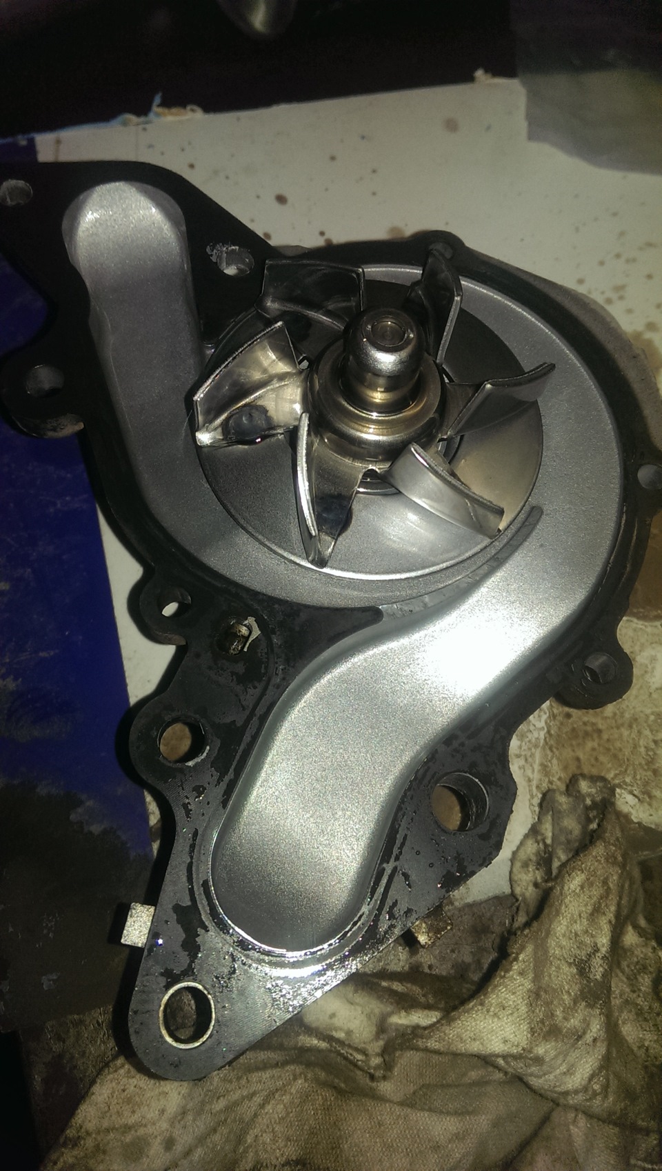 Замена ремня ГРМ и помпы — Mitsubishi Endeavor, 3,8 л, 2004 года ...