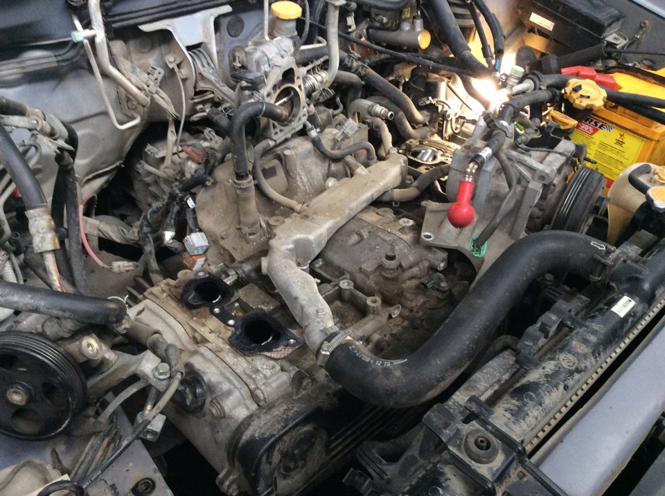 EJ201 — давит антифриз наружу из-под ГБЦ — CТО SUBARU64 на DRIVE2