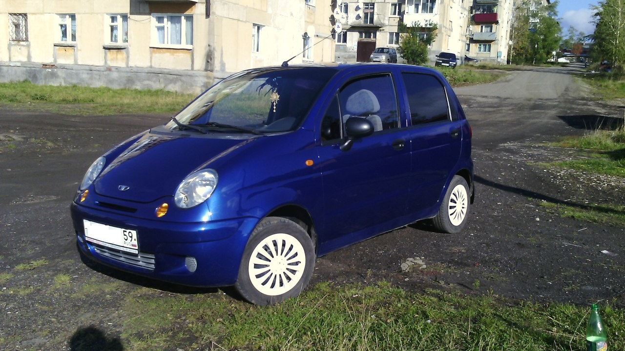 Daewoo Matiz темно синий