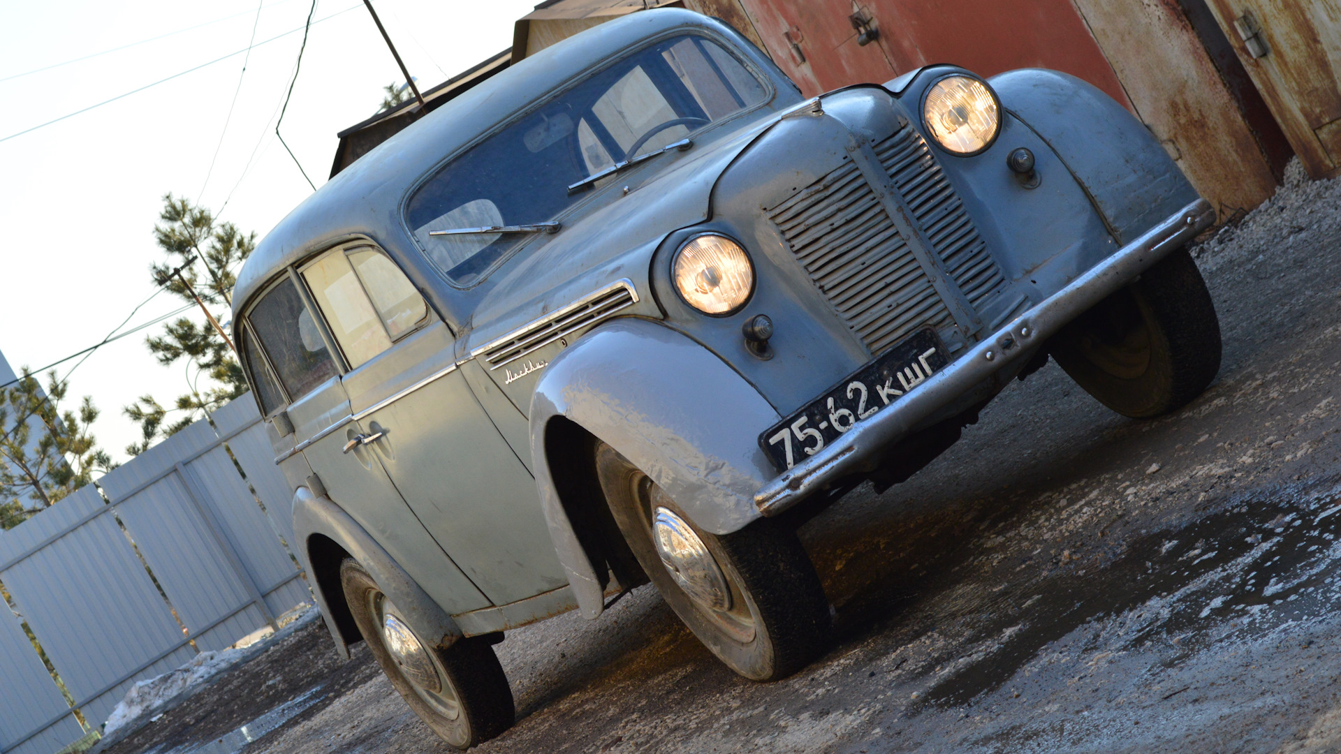 Москвич 401 1.0 бензиновый 1954 | Дедушка ➊❾❺➍.года на DRIVE2