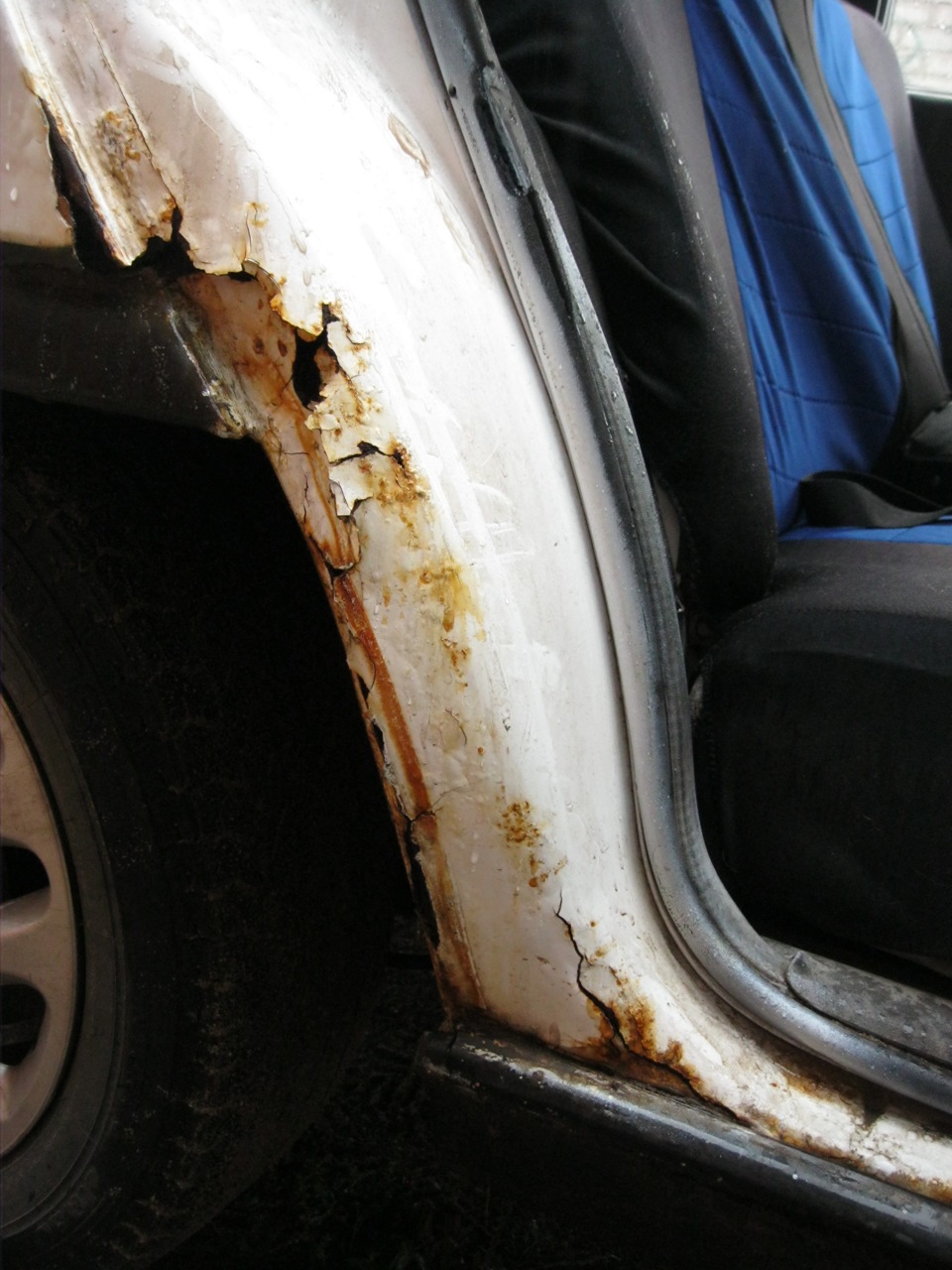 Выравнивание кузова и переварка арок, порогов(часть 1) — Opel Omega A ...