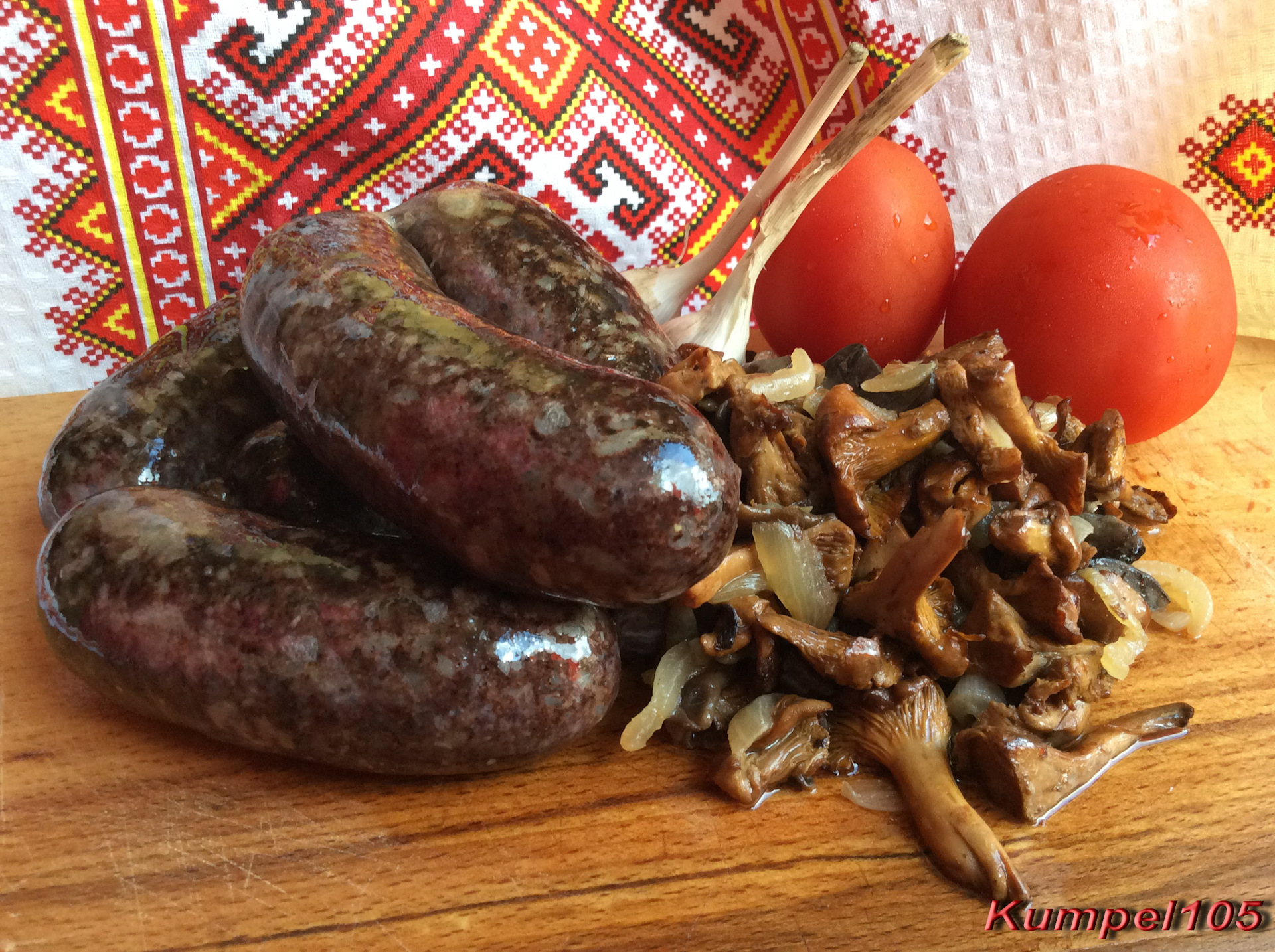 Кров’янка (кровянка) смажена з лісовими грибами — Сообщество «Карпати ...