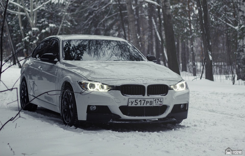 M5 BMW зима РФ