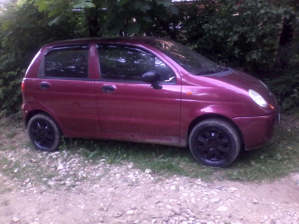Ветровики на МАТИЗ! — Daewoo Matiz (M100/M150), 0,8 л, 2009 года ...