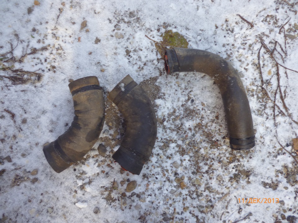 Замена патрубков и охлождающей жидкости "Тосол" — УАЗ 469, 2,5 л, 1989 ...