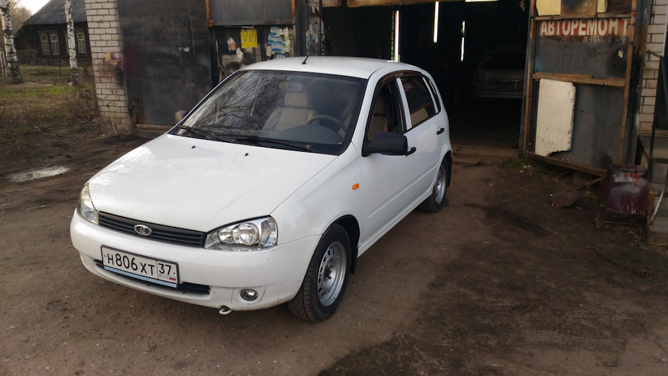 Пороги пороги…сделано! — Lada Калина Хэтчбек (1G), 1,6 л, 2012 года ...