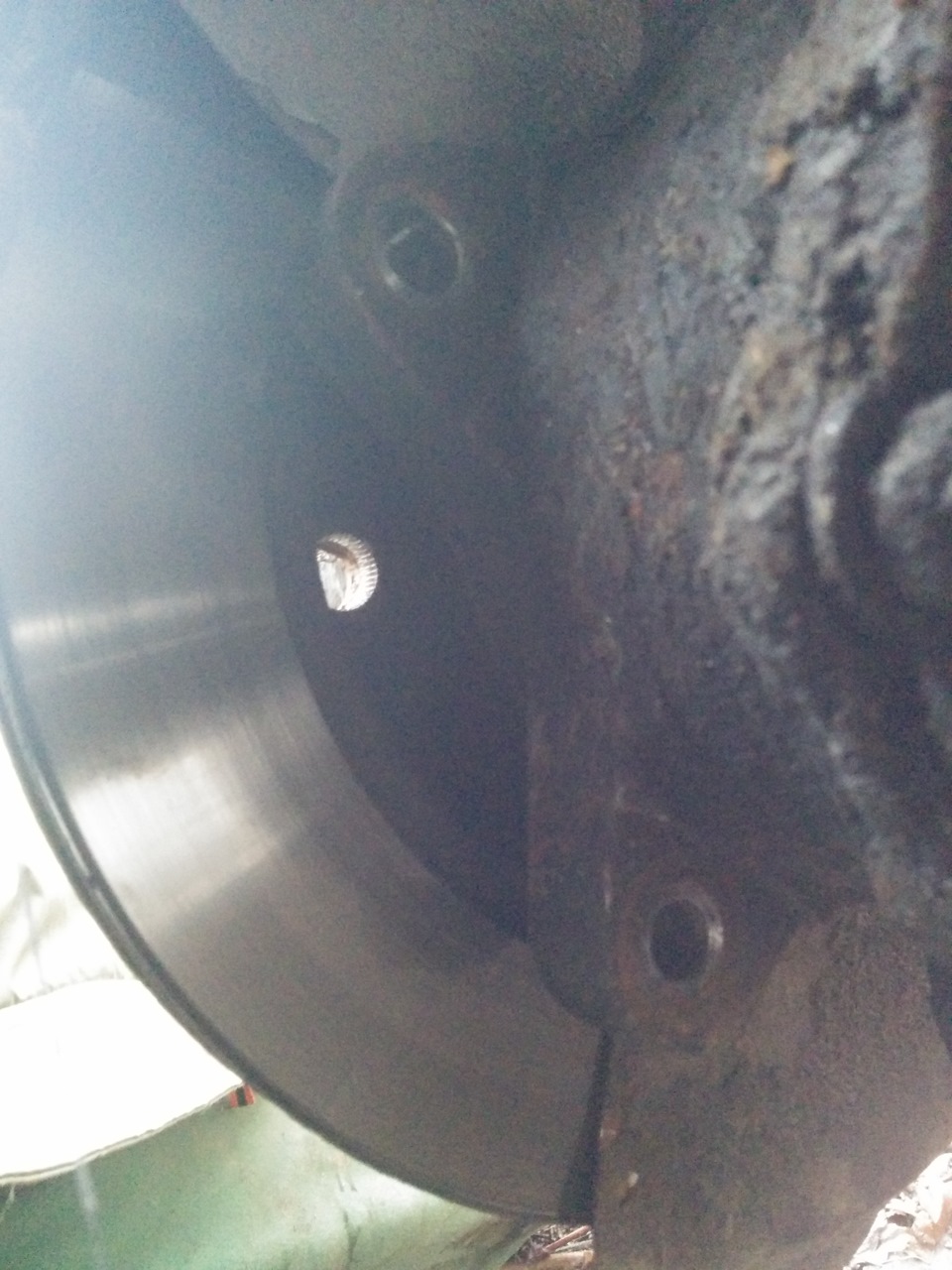 замена колесных шпилек на переднем мосту. — УАЗ Patriot, 2,7 л, 2008 ...