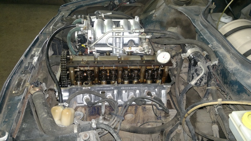 РЕГУЛИРОВКА КЛАПАНОВ — Москвич 2141, 1,6 л, 1998 года | визит на сервис ...