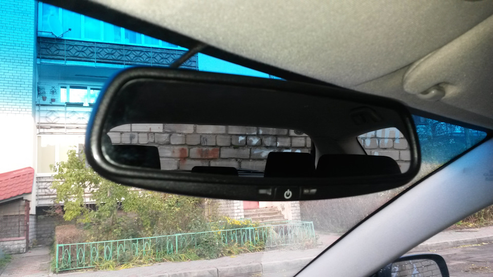 Фотохромное зеркало — Toyota Corolla (120), 1,4 л, 2006 года | своими ...