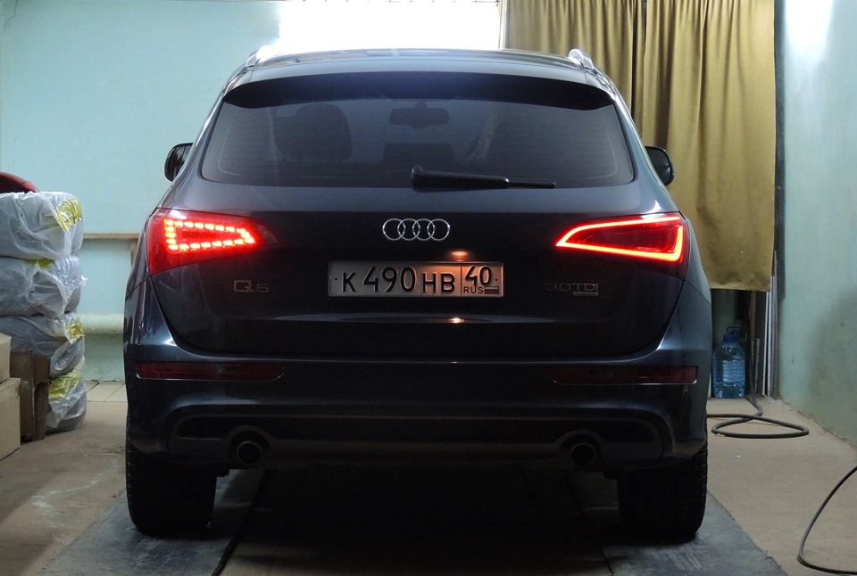 Не горят задние фонари audi q7