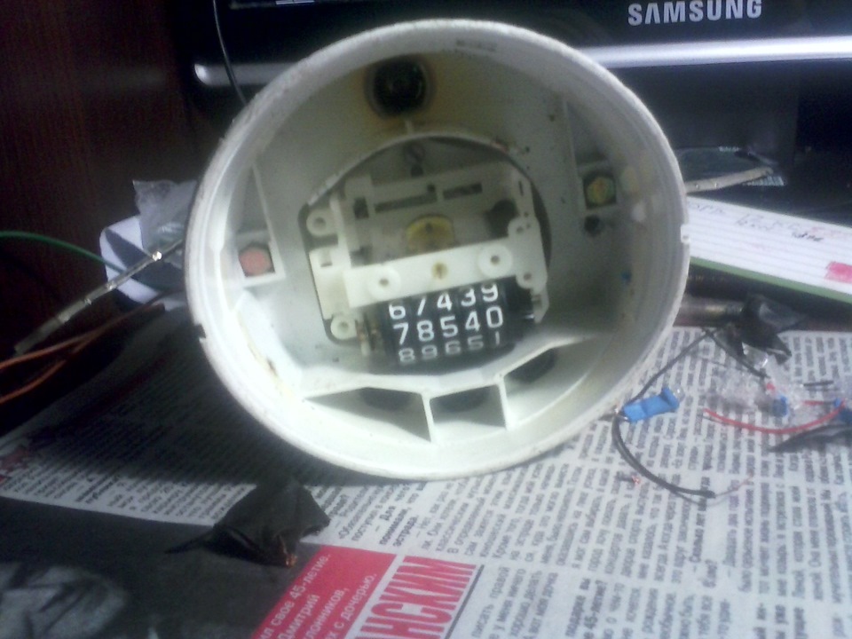 Было скучно решили переделать подсветку приборов — Lada 2105, 1,3 л ...