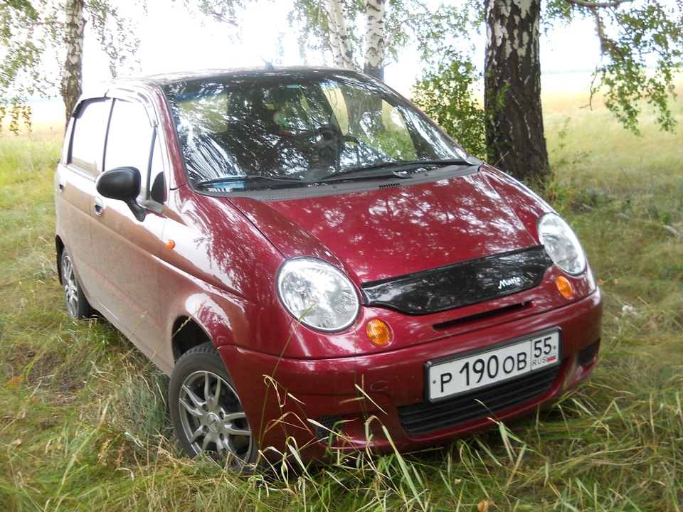 Матизяра замечен слегка подбитым в левое переднее крыло( — Daewoo Matiz ...