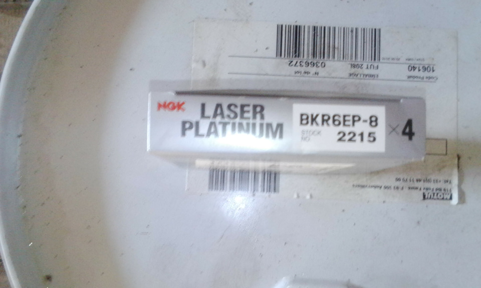 Свечи зажигания. — Toyota Celica (200), 2 л, 1996 года | плановое ТО ...