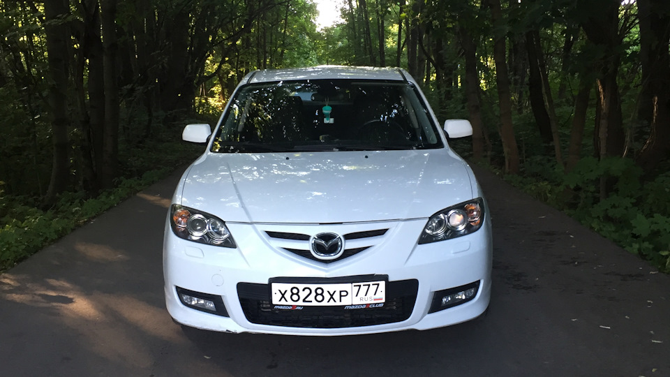 обслуживание mazda 3 2008