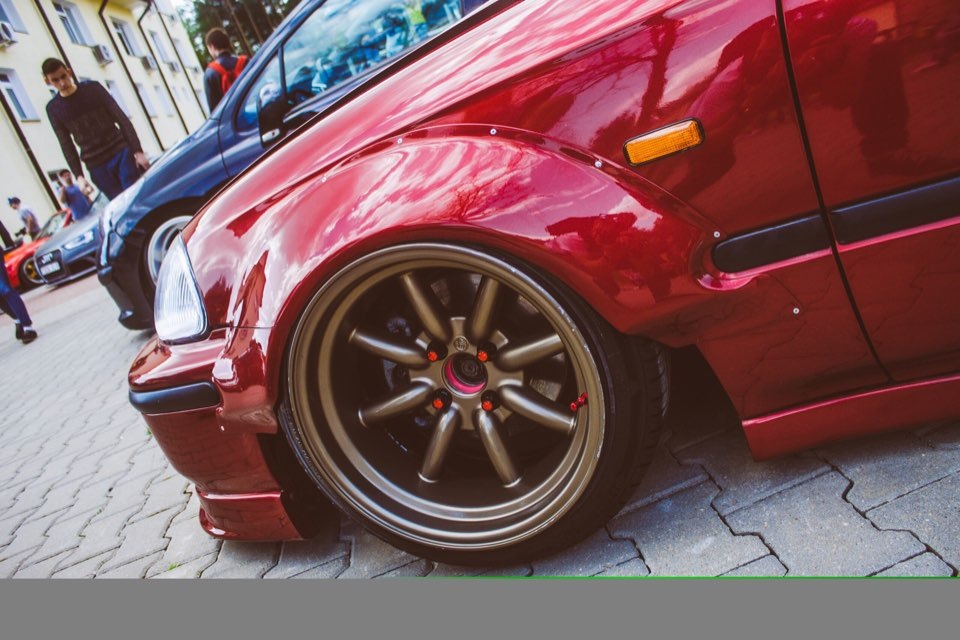 расширение арок на honda civic 6 расширение арок на honda civic 6