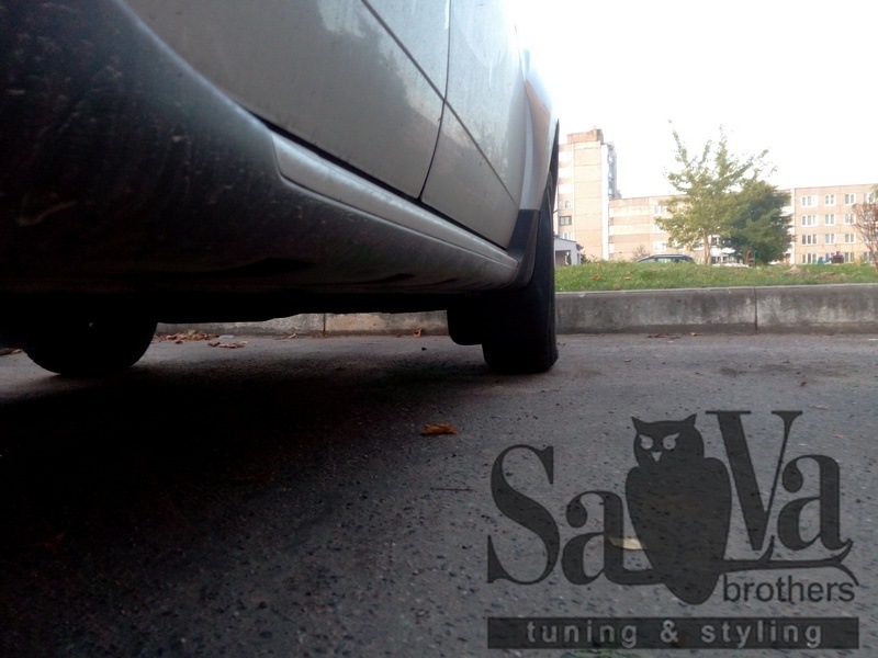 Установка увеличенных брызговиков от ДастерГард — SaVaBrothers на DRIVE2