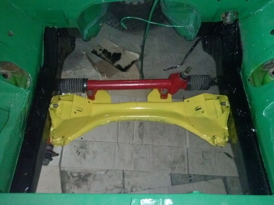 установка рейки и здт на классику — Lada 21013, 1,3 л, 1981 года ...