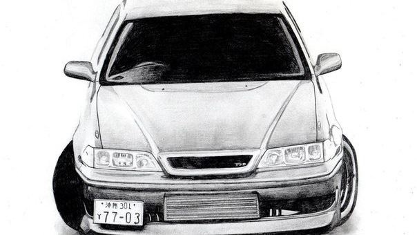 Фото марк 2 нарисовать Toyota Mark II (100) 2.5 бензиновый 1997 S на DRIVE2